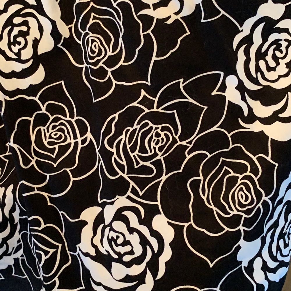 Black & White vintage style midi dress - Picture 5 of 5